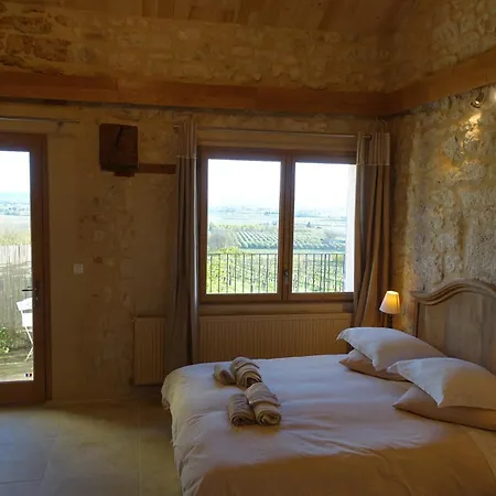 Luxury Self-catering Homes With Salt Water Pool On Organic Vineyard In France Saussignac