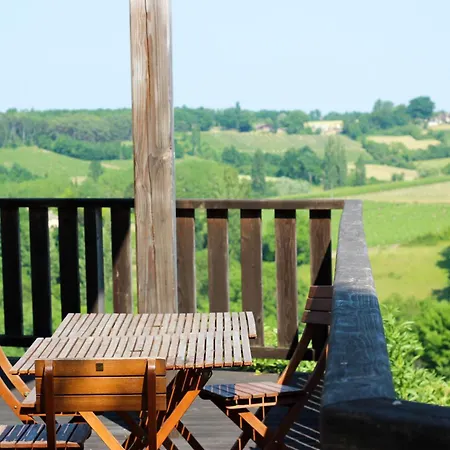 Luxury Self-catering Homes With Salt Water Pool On Organic Vineyard In France Saussignac
