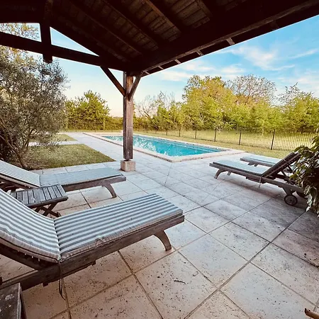 Apartment Luxury Self-catering Homes With Salt Water Pool On Organic Vineyard In France